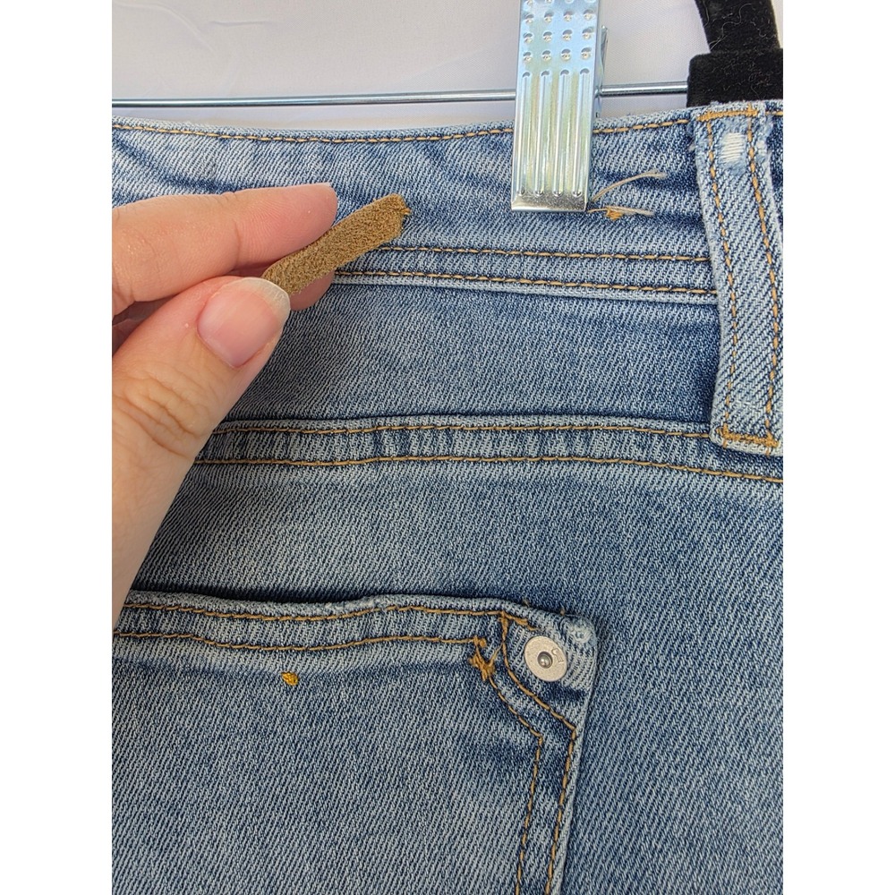 Pilcro and the Letterpress Slim Boyfriend Jeans Side Stripe Distressed 30 Stripe - Picture 10 of 14